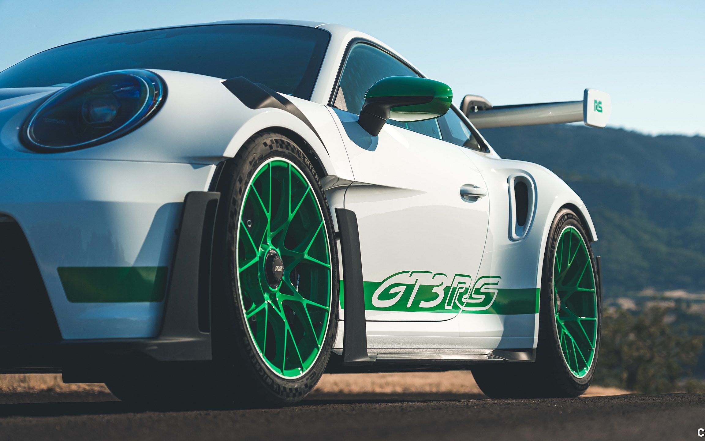 Aerodynamics of Porsche 911 GT3 RS Limited Edition