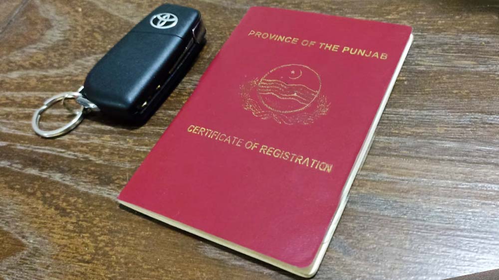 register imported car in Pakistan